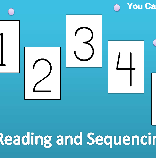 reading and sequencing 1 to 5