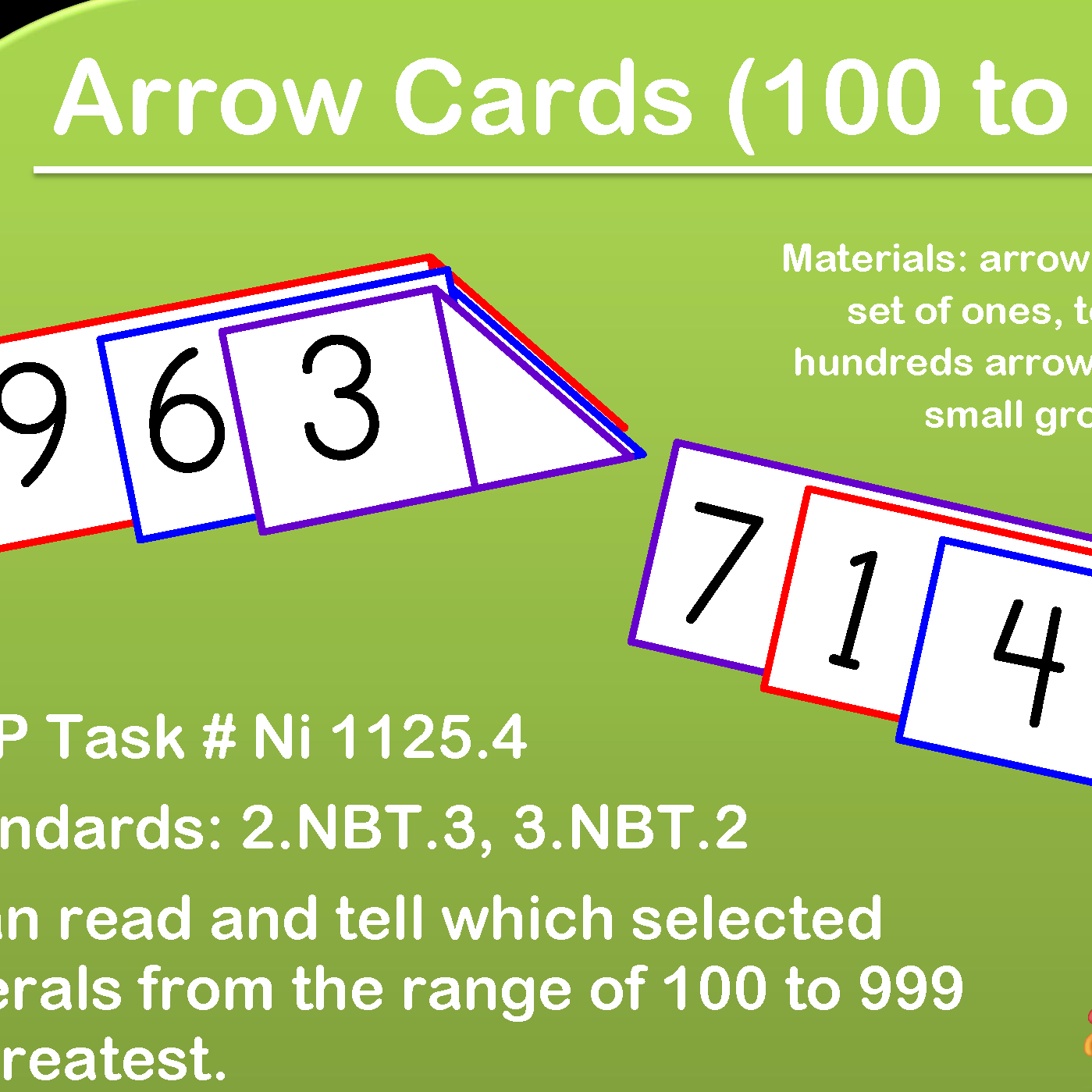 arrow cards