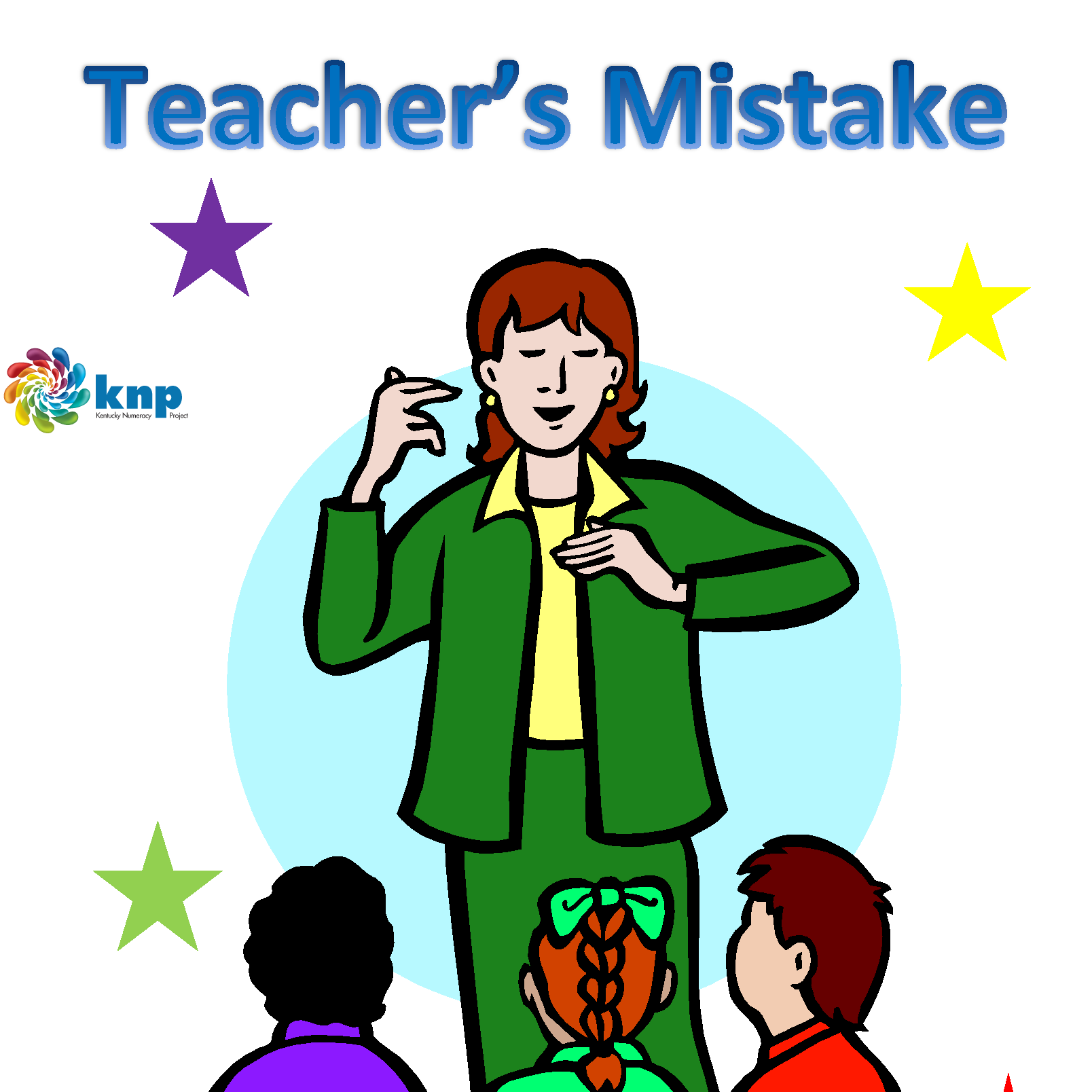 teacher's mistake